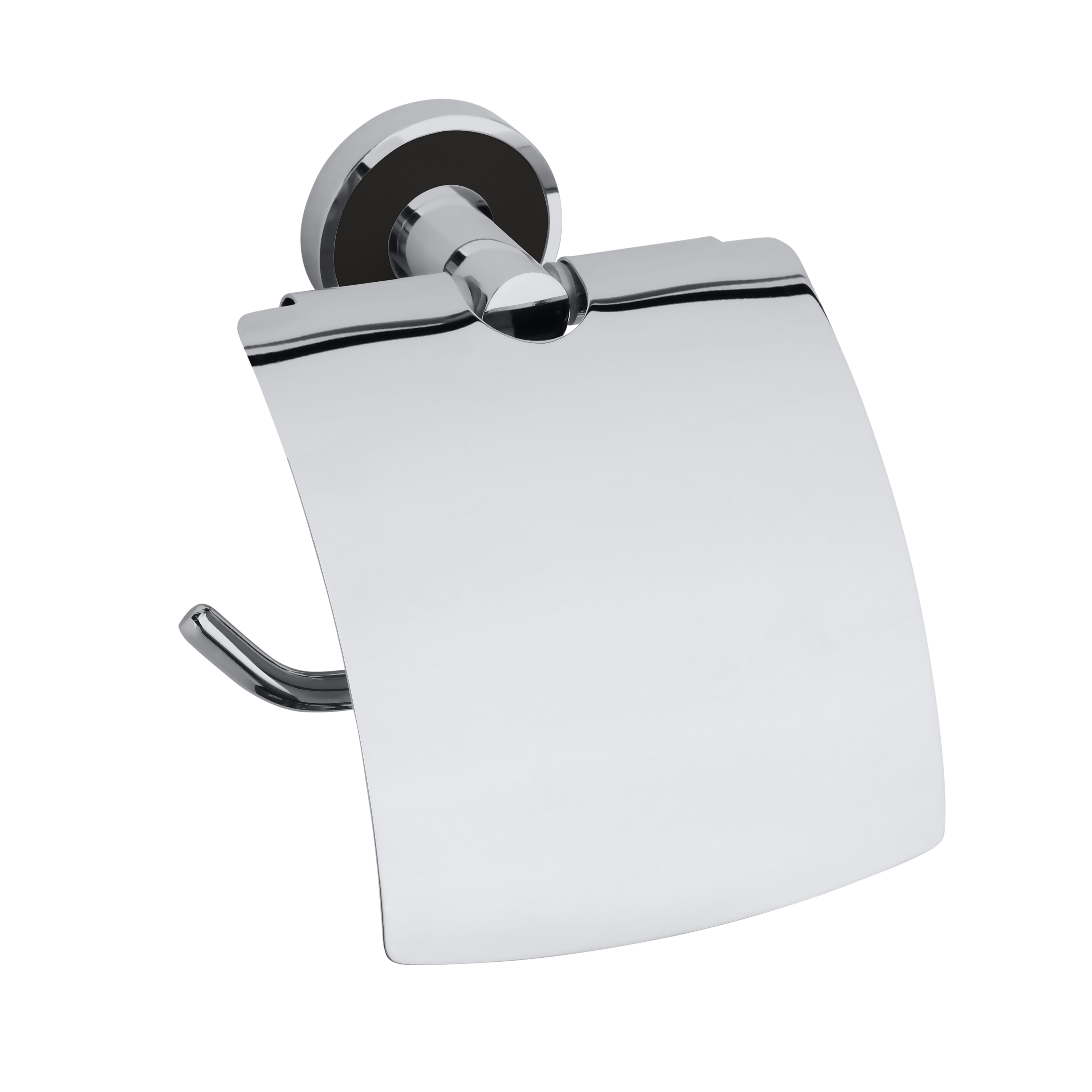 Держатель туалетной бумаги Bemeta Trend-I 104112018b закрытый, чёрный
