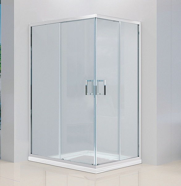 Душевой уголок Bandhours Toledo 812, 120x80 см, с поддоном, профиль хром стекло прозрачное