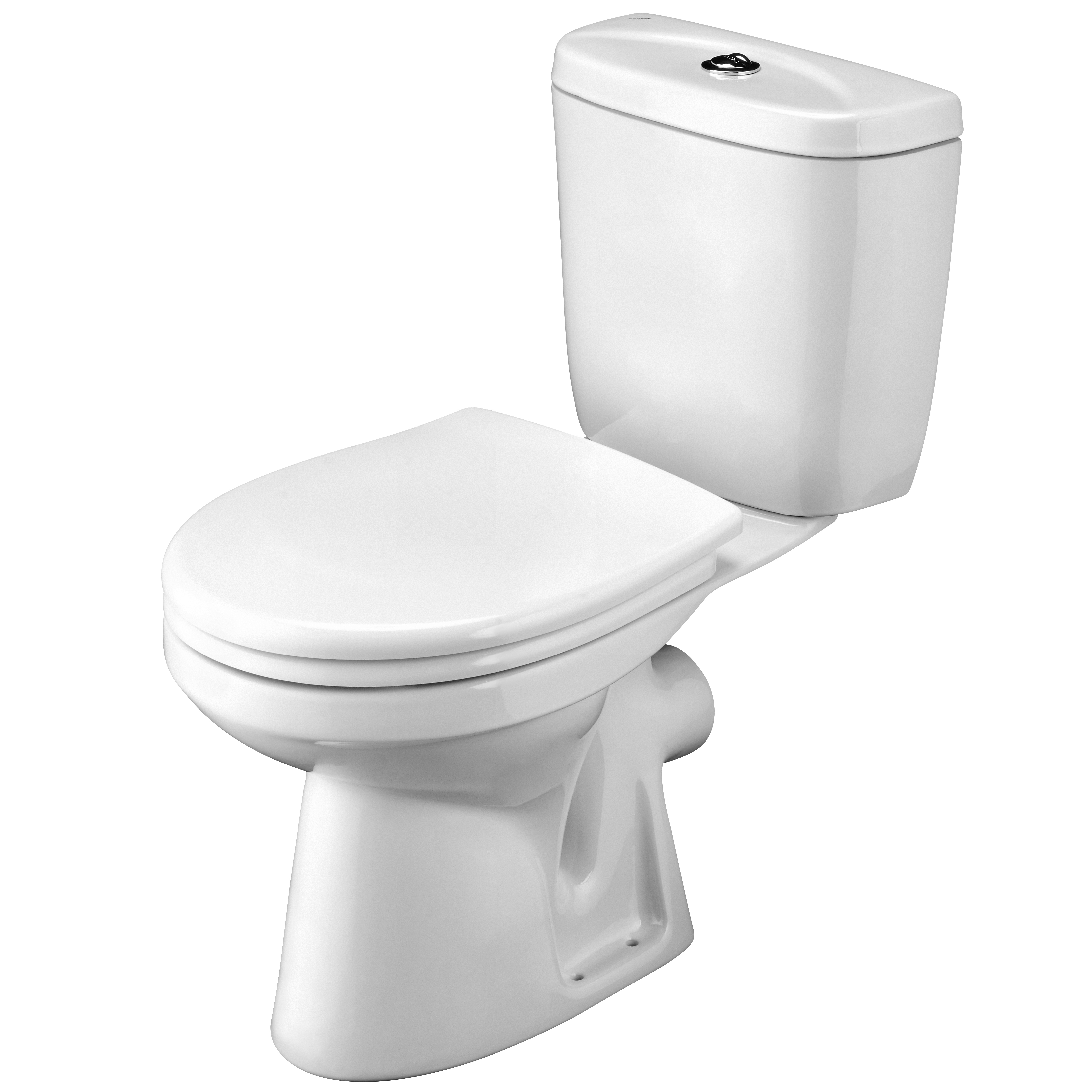 Унитаз-компакт Santek Анимо 1WH302132 с сиденьем, белый