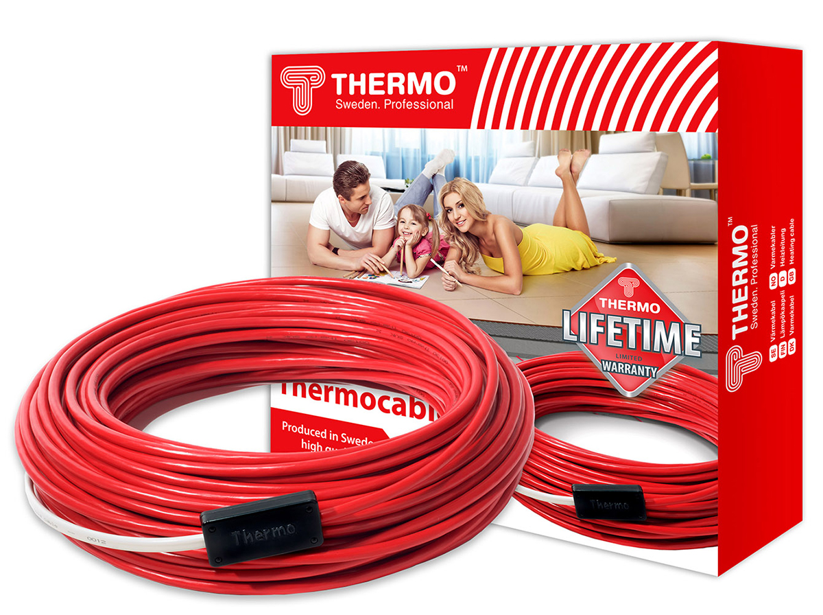 Теплый пол Thermo Thermocable SVK-20 073-1500 в стяжку, без регулятора