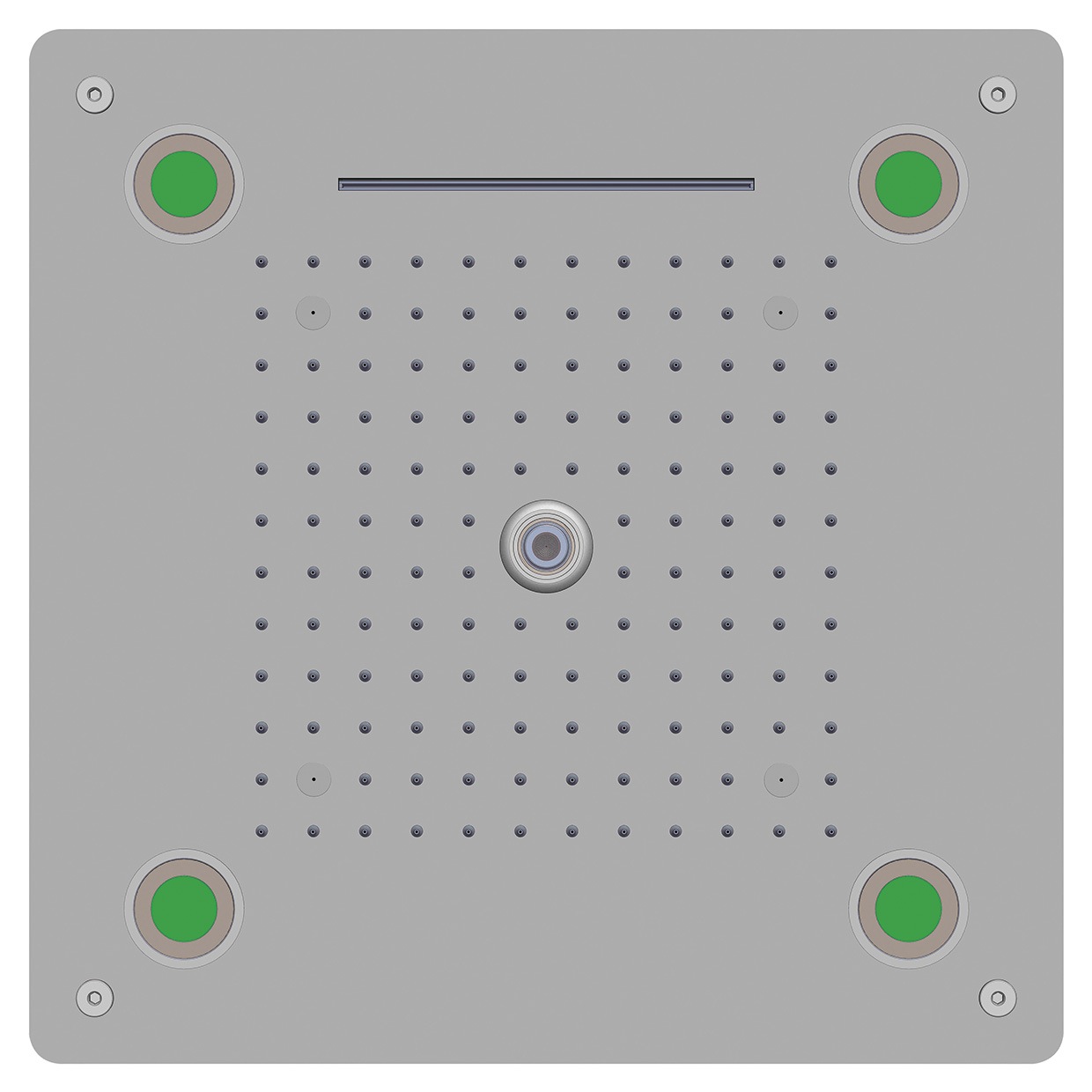 Верхний душ RGW Shower Panels SP-73 многофункциональный, хром