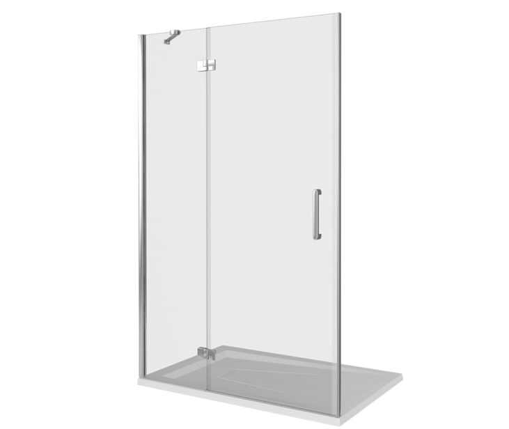 Душевая дверь Good Door Saturn WTW-130-C-CH-R правая профиль хром, стекло прозрачное