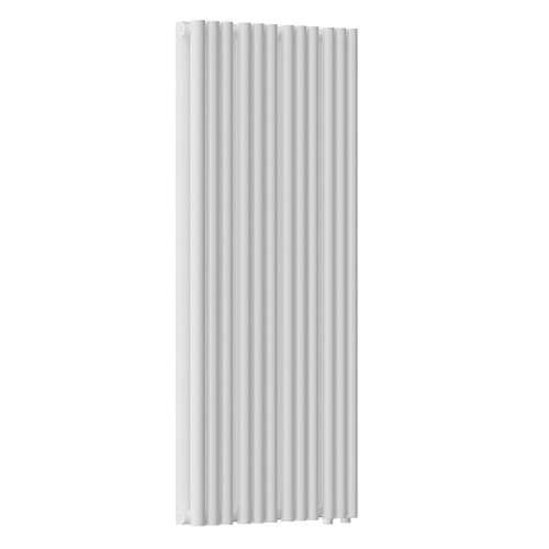 Радиатор стальной Empatiko Takt LR2-472-1750 Silk White 472x1786 24 секции, вертикальный 2-трубчатый, нижнее подключение, белый шелковистый