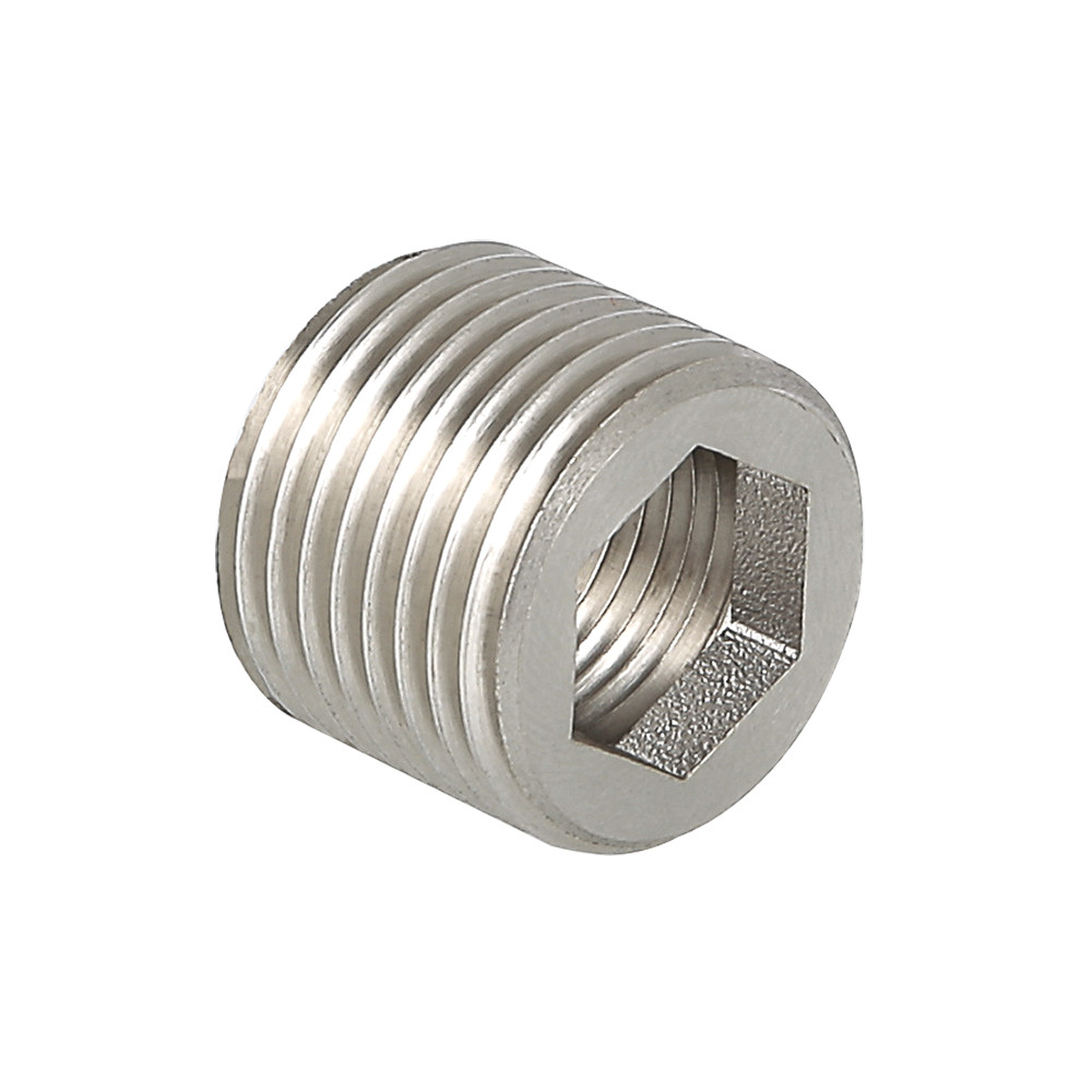 Футорка Valtec под шестигранник, 1/2"НР x 3/8" ВР, латунная, VTr.660.N.0403