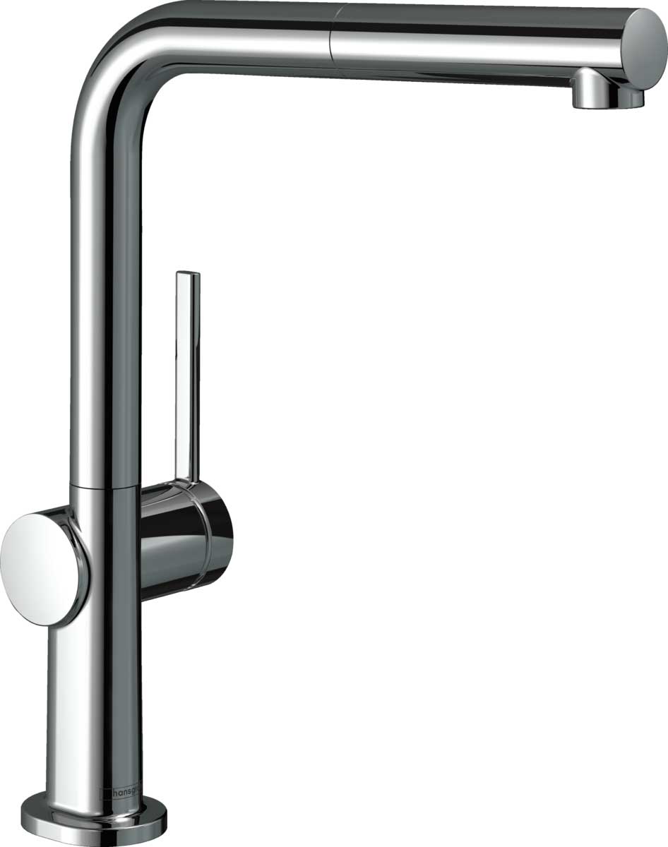 Смеситель Hansgrohe Talis M54  для кухни с вытяжным изливом 1 jet, Sbox, хром