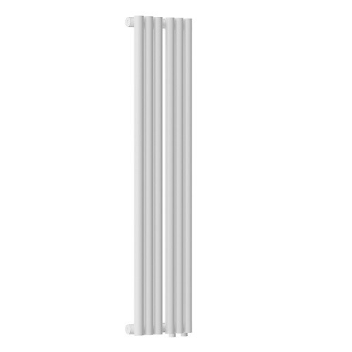 Радиатор стальной Empatiko Takt R1-232-1750 Silk White 232x1786 6 секций, вертикальный 1-трубчатый, нижнее правое подключение, белый шелковистый