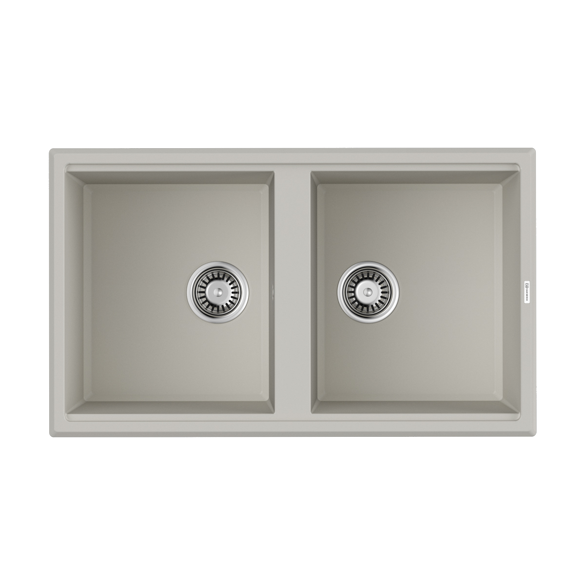 Мойка кухонная Omoikiri Tedori 86-2-WH tetogranit / белый