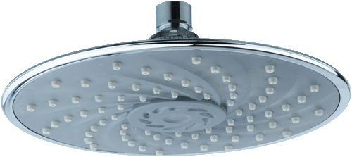 Верхний душ Melodia MKP20487 D200мм, хром / серый