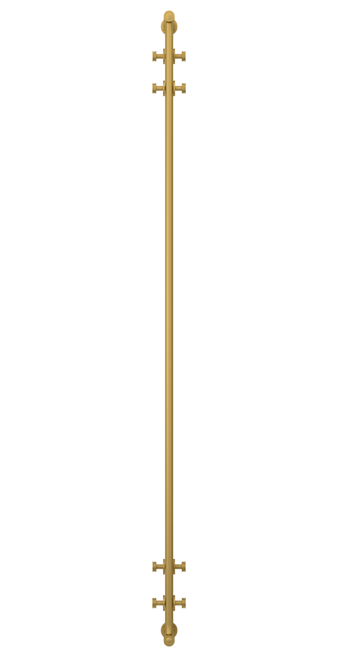 Полотенцесушитель водяной Сунержа Хорда ПП 1800х195 подключение вертикальное / горизонтальное, золото матовое