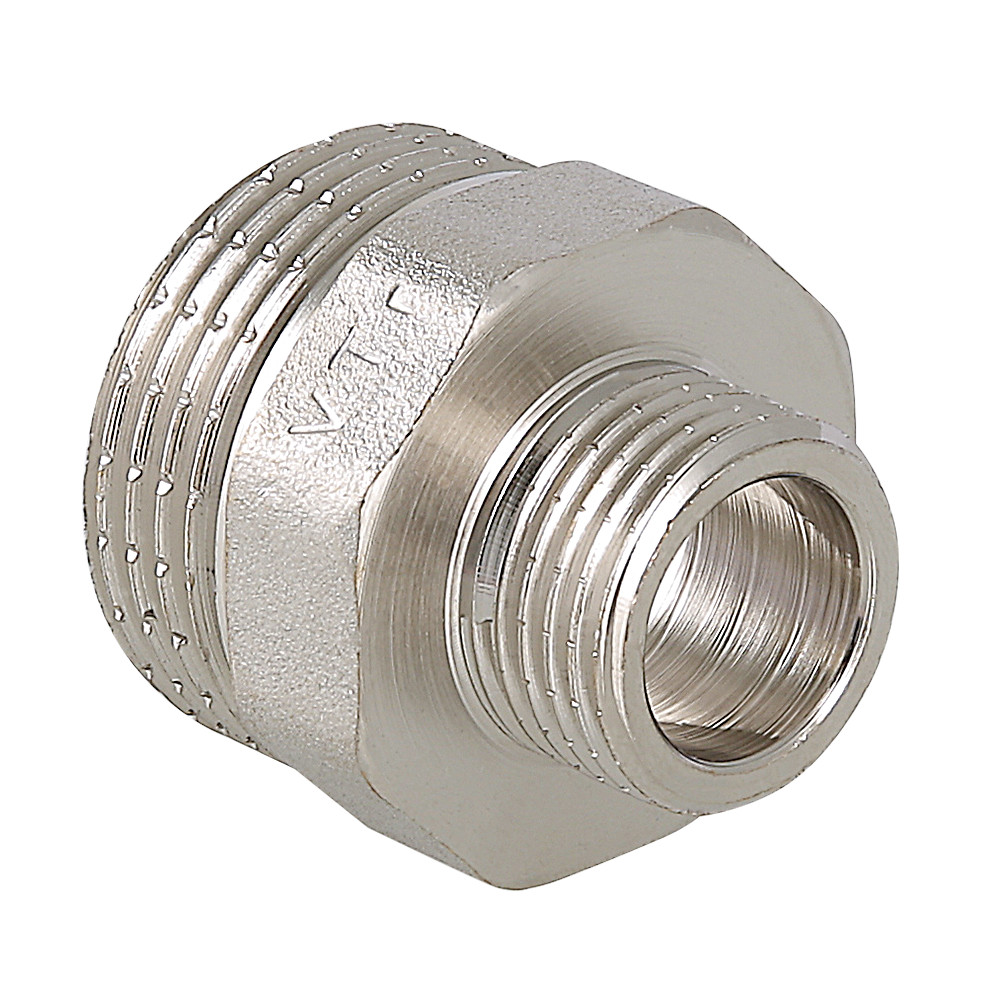 Ниппель переходной Valtec 3/8" НР x 1/4" НР, латунный, VTr.580.N.0302
