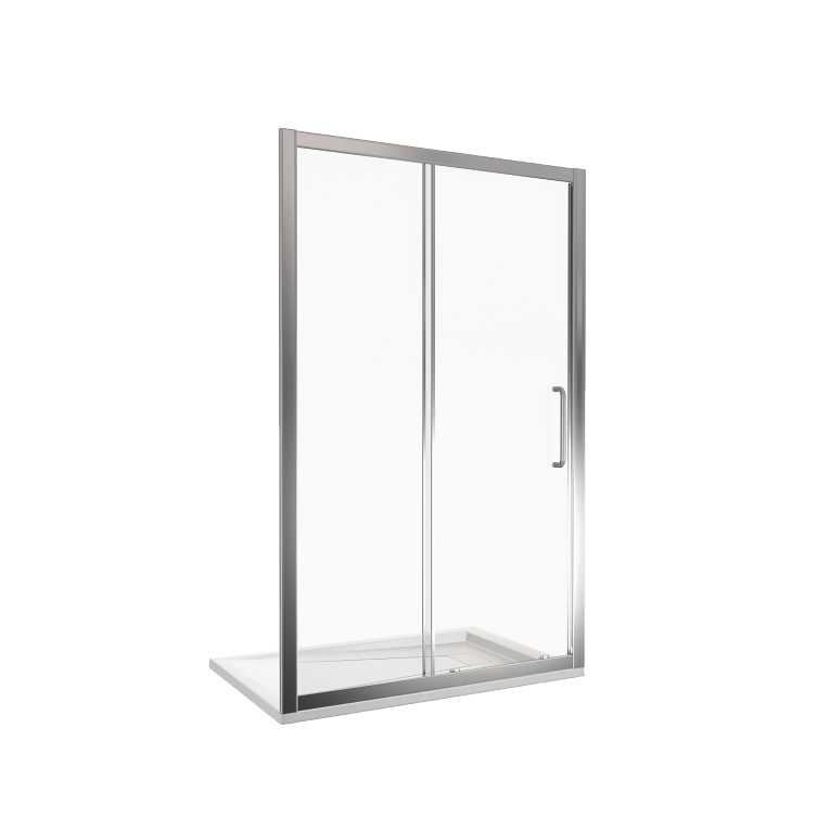 Душевая дверь Good Door Neo WTW-120-C-CH профиль хром, стекло прозрачное