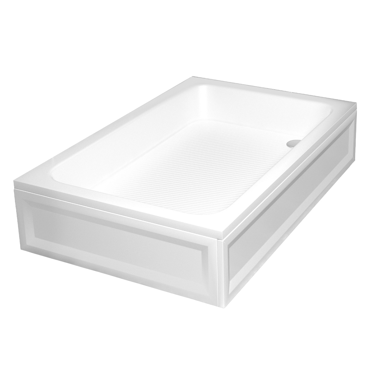 Поддон душевой RGW Acryl B/CL-S 120x80 см, белый