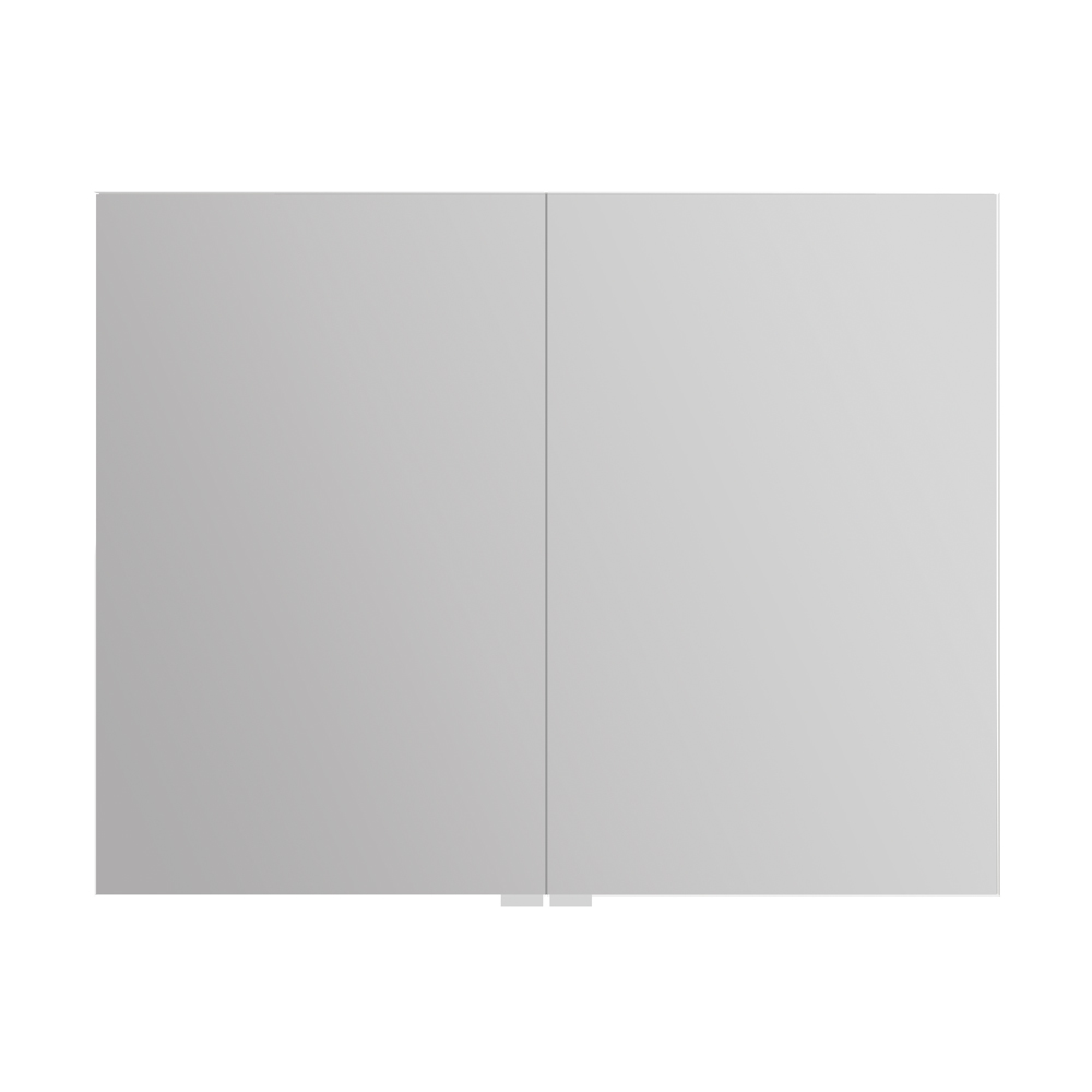 Шкаф зеркальный BelBagno SPC-2A-DL-BL-900 900x126x700 с нижней подсветкой дверей, с розеткой и сенсорным выключателем, сатин