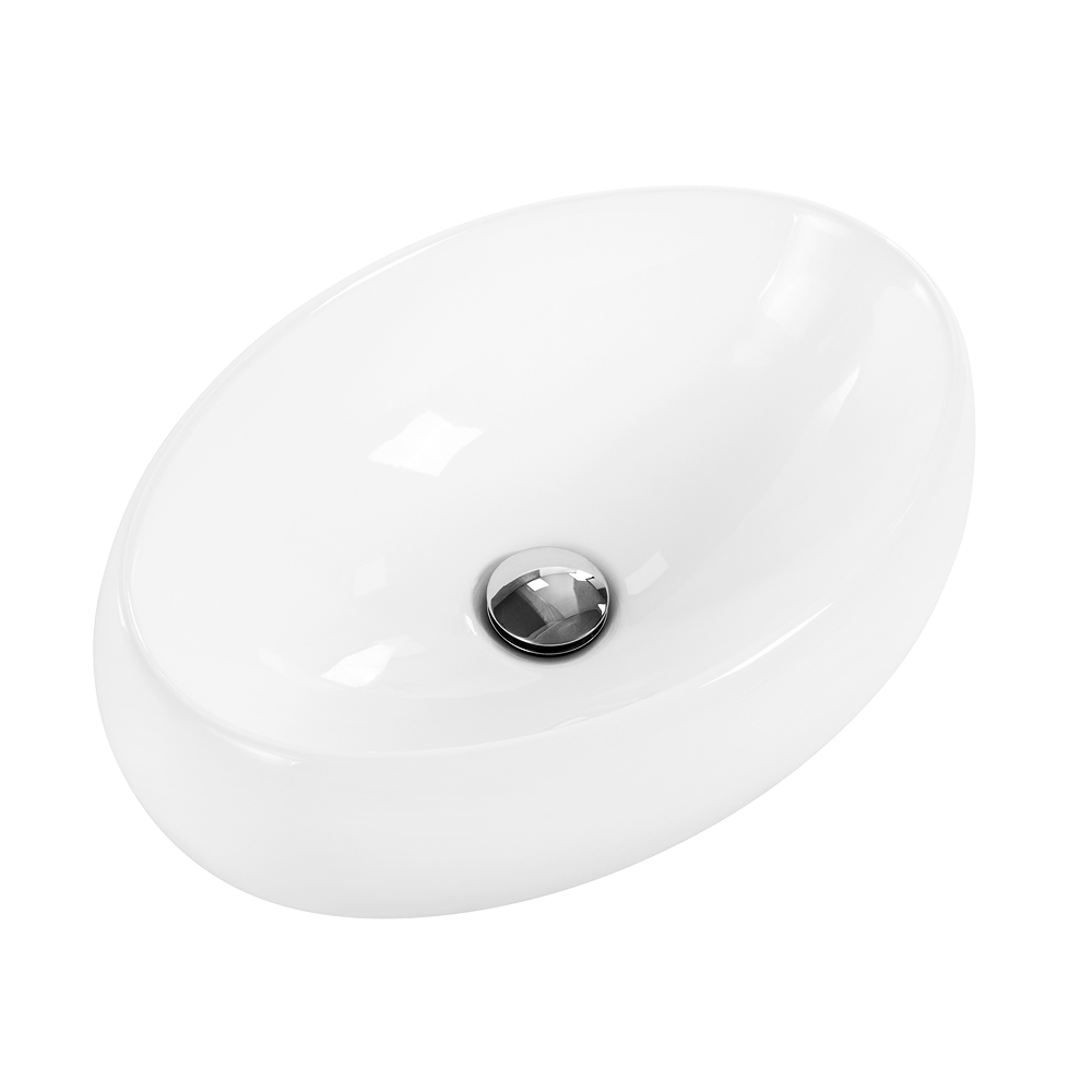 Раковина BelBagno BB1085 480x340 накладная, белый