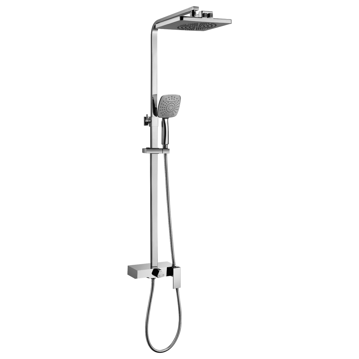 Душевая стойка Lemark Tropic LM7005С для ванны и душа, хром
