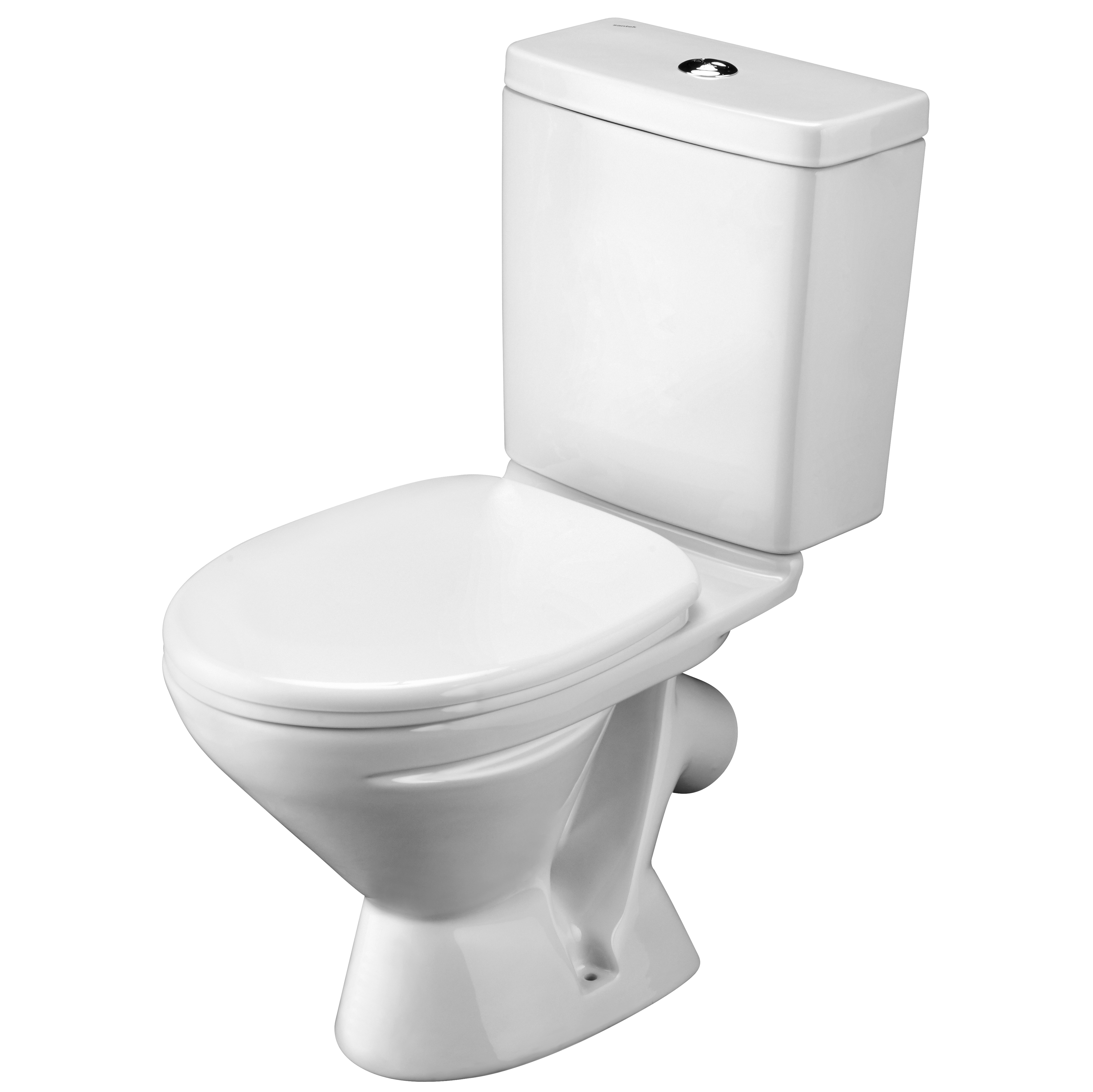 Унитаз-компакт Santek Лига 1WH302197 с сиденьем, белый
