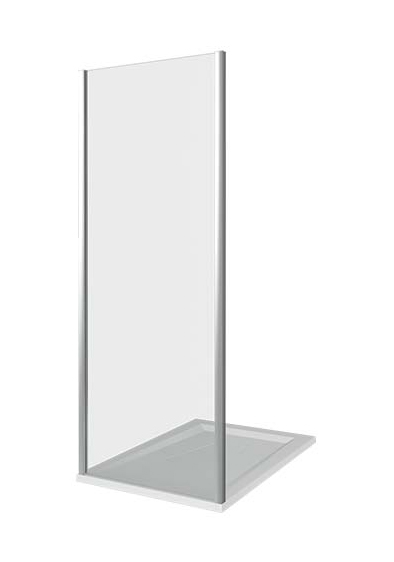 Стенка боковая Good Door Antares SP-90-C-CH профиль хром, стекло прозрачное