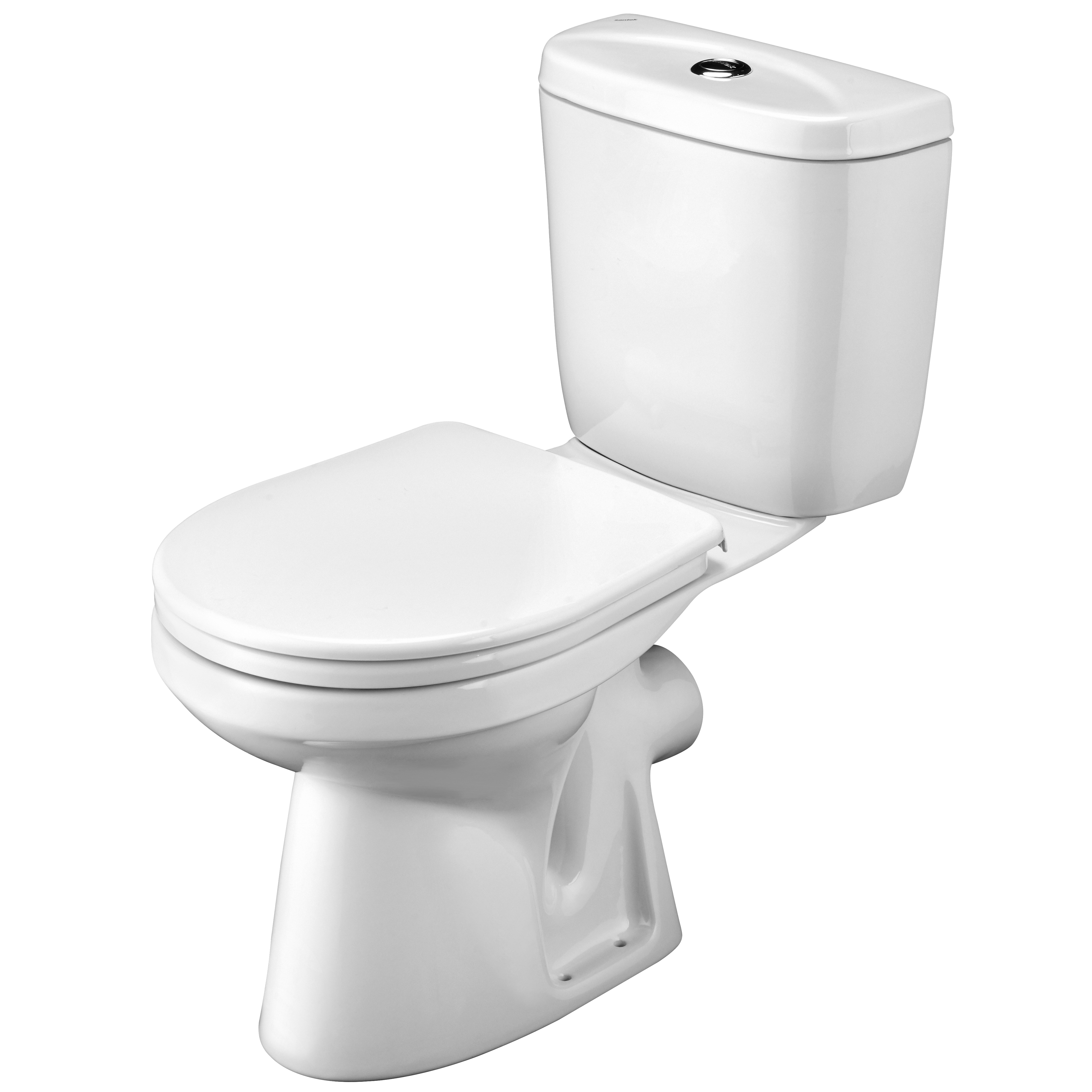 Унитаз-компакт Santek Анимо 1WH302135 с сиденьем с микролифтом, белый