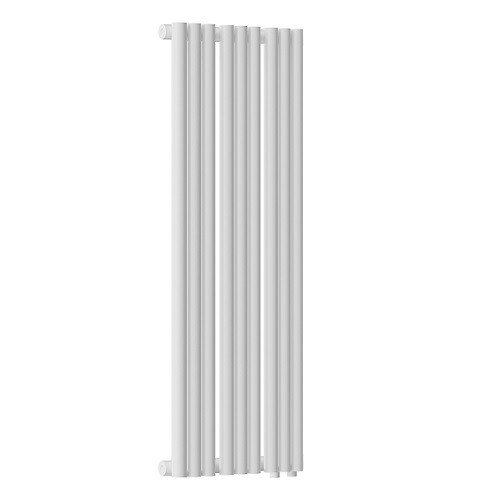 Радиатор стальной Empatiko Takt R1-352-1750 Silk White 352x1786 9 секций, вертикальный 1-трубчатый, нижнее правое подключение, белый шелковистый