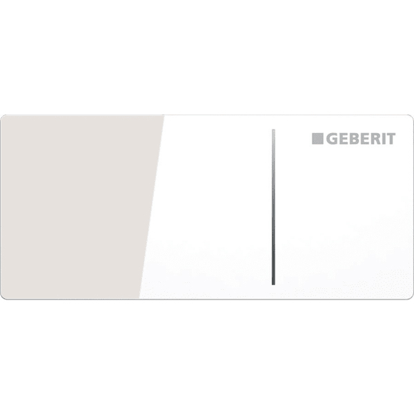 Клавиша дистанционного смыва Geberit Sigma 70 115.630.SI.1 стекло белое