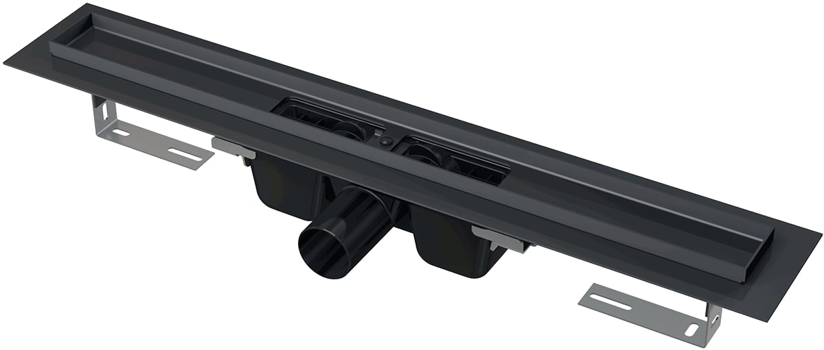 Душевой лоток AlcaPlast APZ1BLACK-750 гидрозатвор мокрый