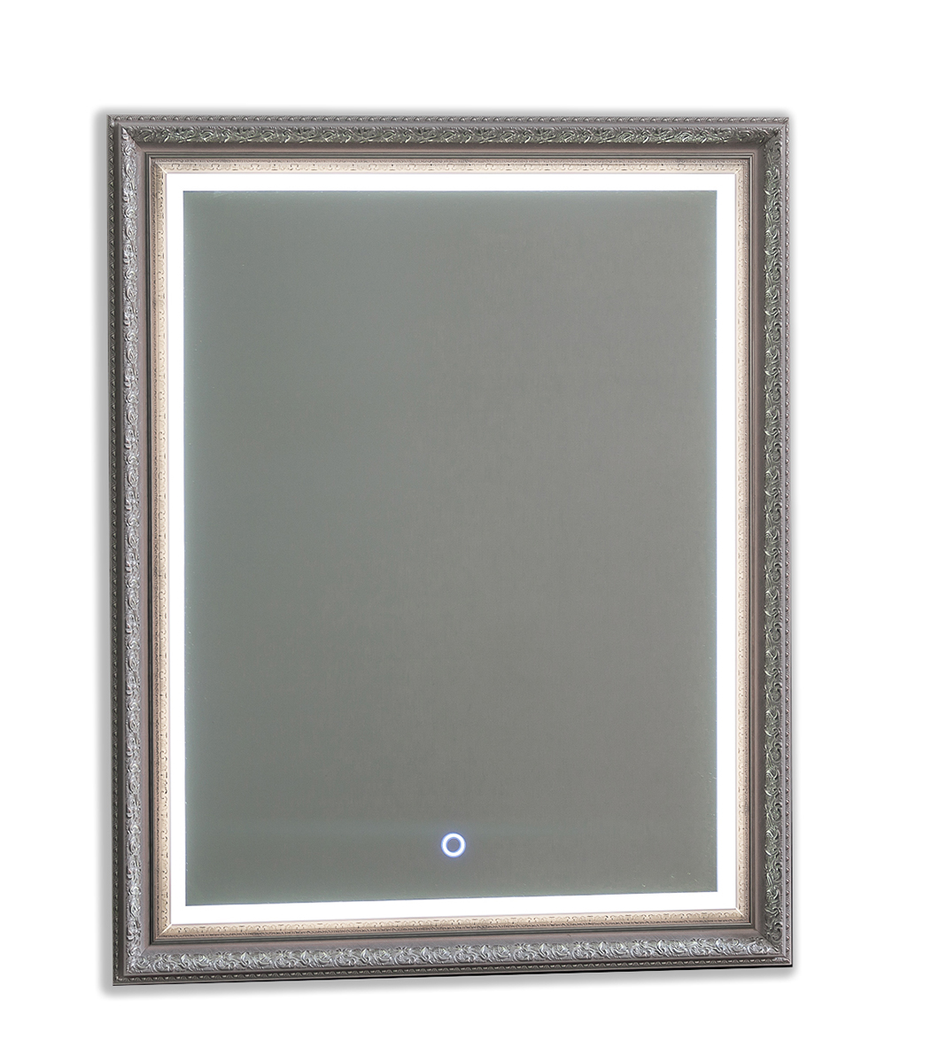 Зеркало Continent Verona 630x780 в раме, с LED подсветкой