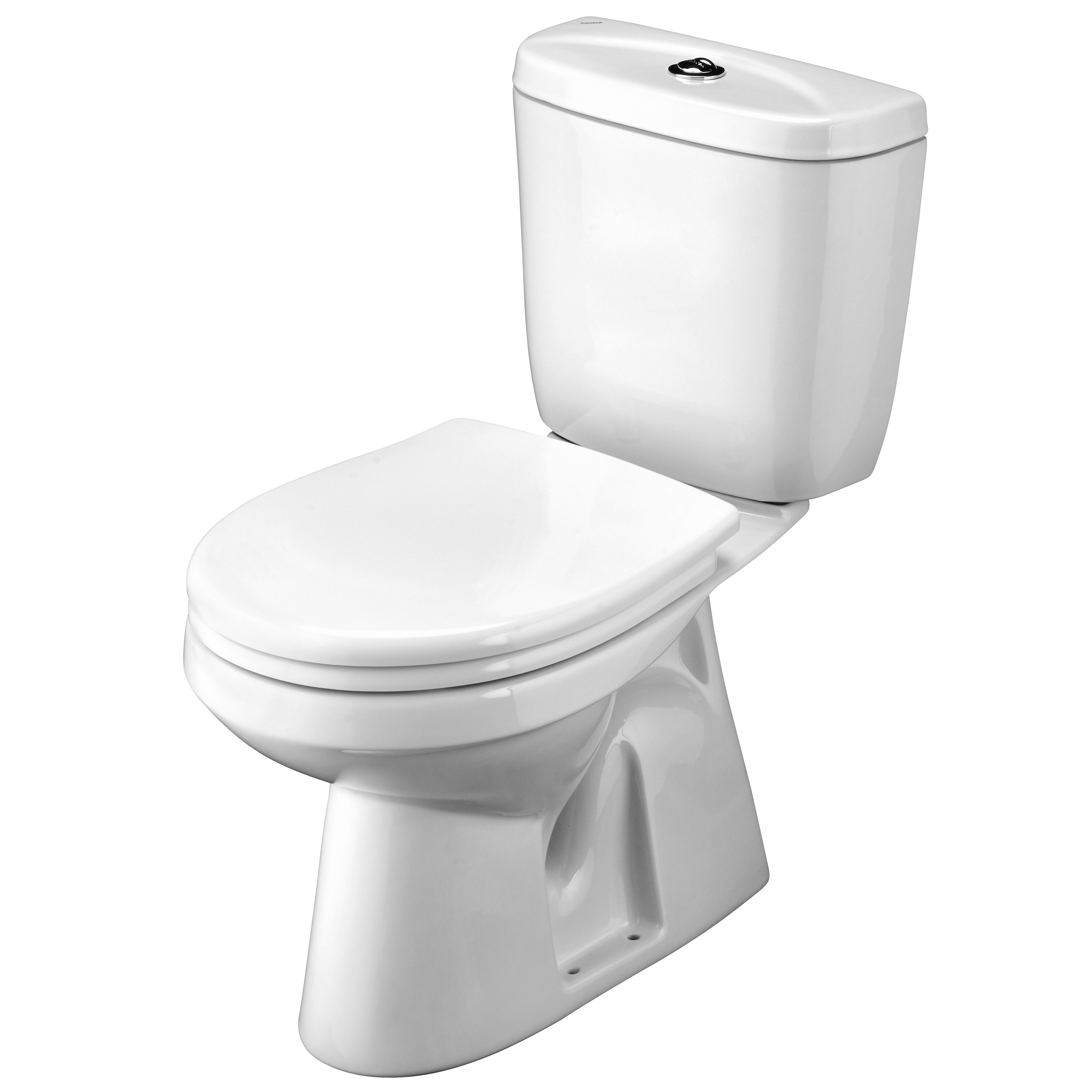 Унитаз-компакт Santek Анимо 1WH302133 с сиденьем, белый