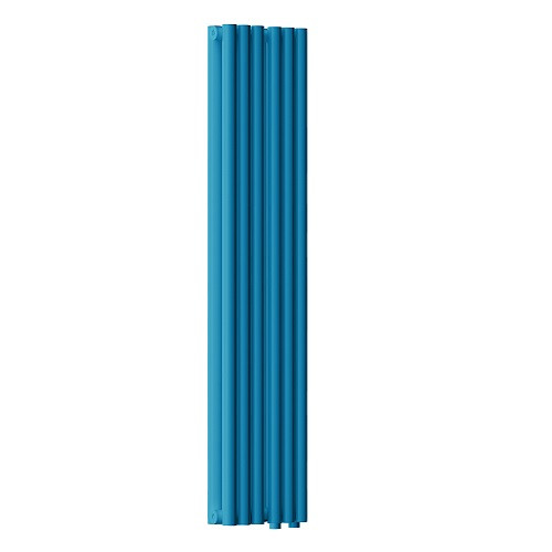 Радиатор стальной Empatiko Takt LR2-232-1750 Night Blue 232x1786 12 секций, вертикальный 2-трубчатый, нижнее подключение, синий вечерний