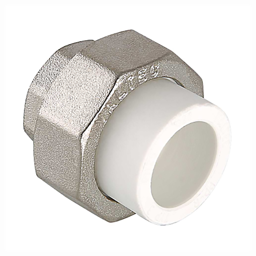 Муфта полипропиленовая Valtec 40 мм x 1.1/4" ВР разъемная (американка)