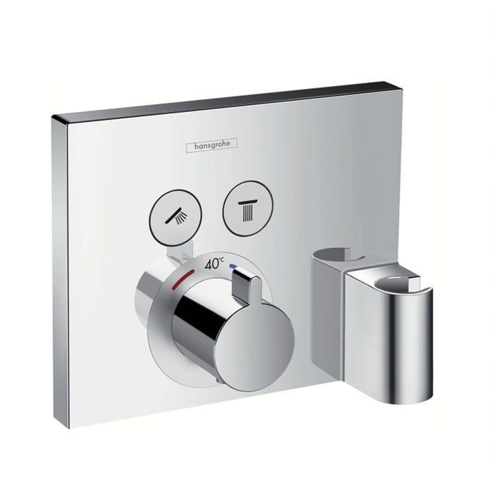 Смеситель Hansgrohe Shower 15765000 термостатический для душа, внешняя часть