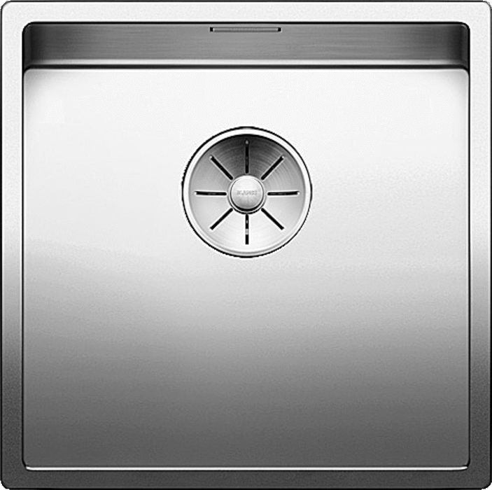 Мойка кухонная Blanco Claron 400-IF с отводной арматурой, сталь / зеркальная полировка