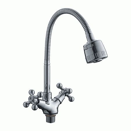 Смеситель Ledeme H19 L4319-3 для кухни, хром