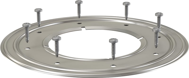 Фланец AlcaPlast APV0002 нержавеющая сталь