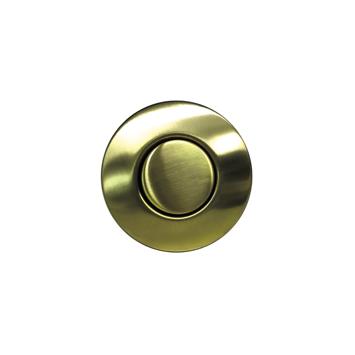 Кнопка Omoikiri SW-01-LG для включения/выключения измельчителя, пневматическая, светлое золото