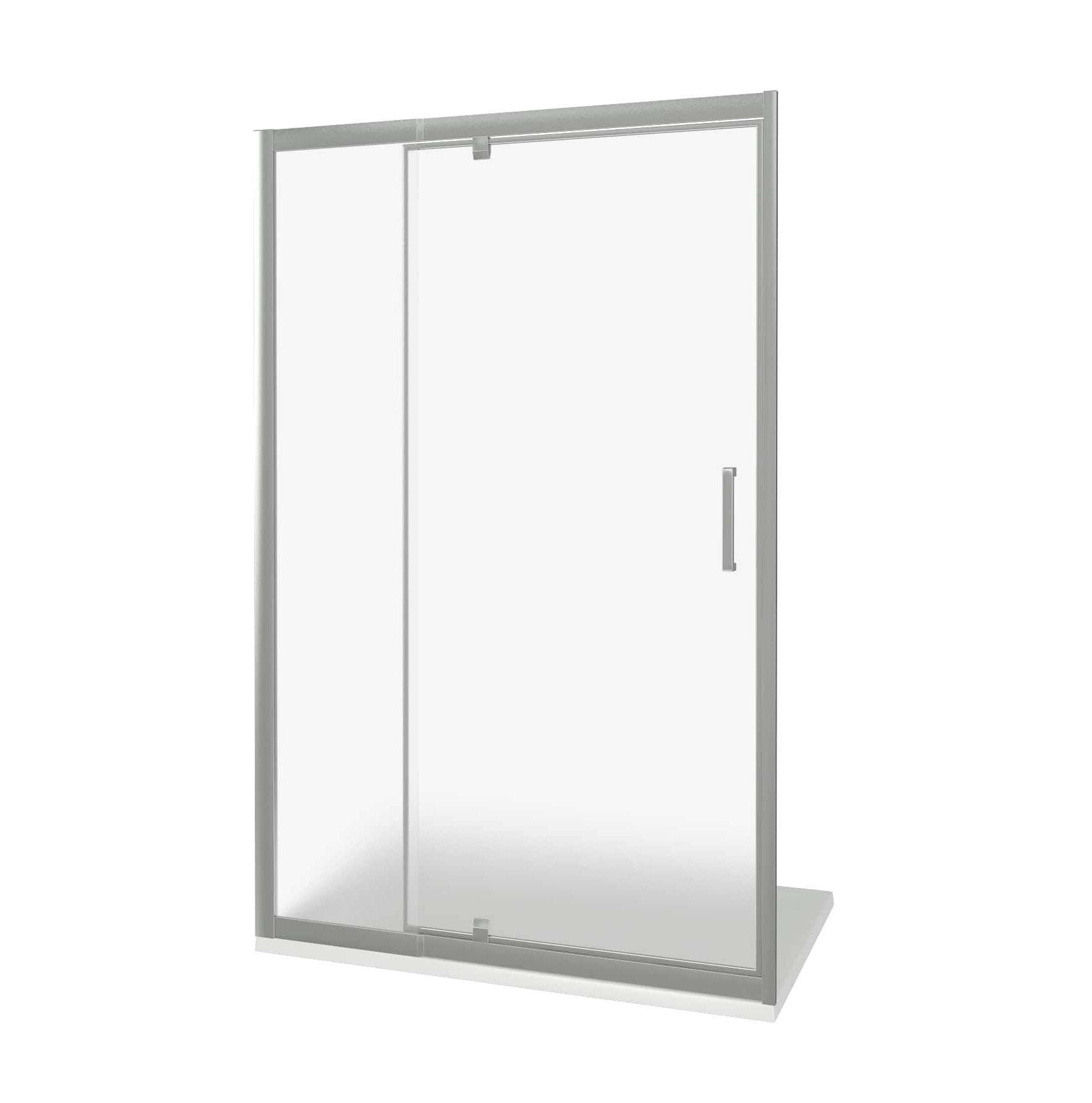 Душевая дверь Good Door Orion WTW- PD-100-G-CH  профиль хром, стекло матовое