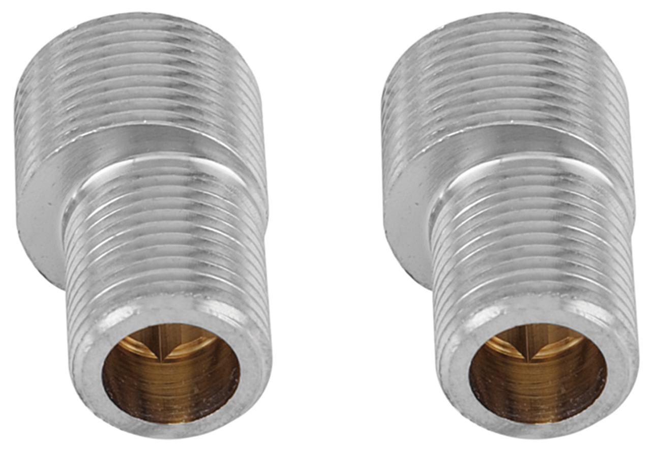 Комплект эксцентриков Стилье G 3/4" НР x G 1/2" НР (2 шт.), полированная нержавеющая сталь