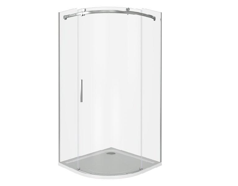 Душевой уголок Good Door Altair R-90-C-CH профиль хром, стекло прозрачное