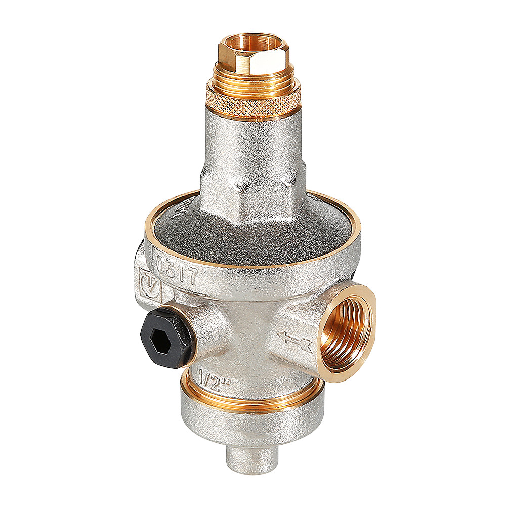 Редуктор давления Valtec VT.085.N.0607 регулируемый, мембранный, 1" ВР, с отверстием под манометр ВР