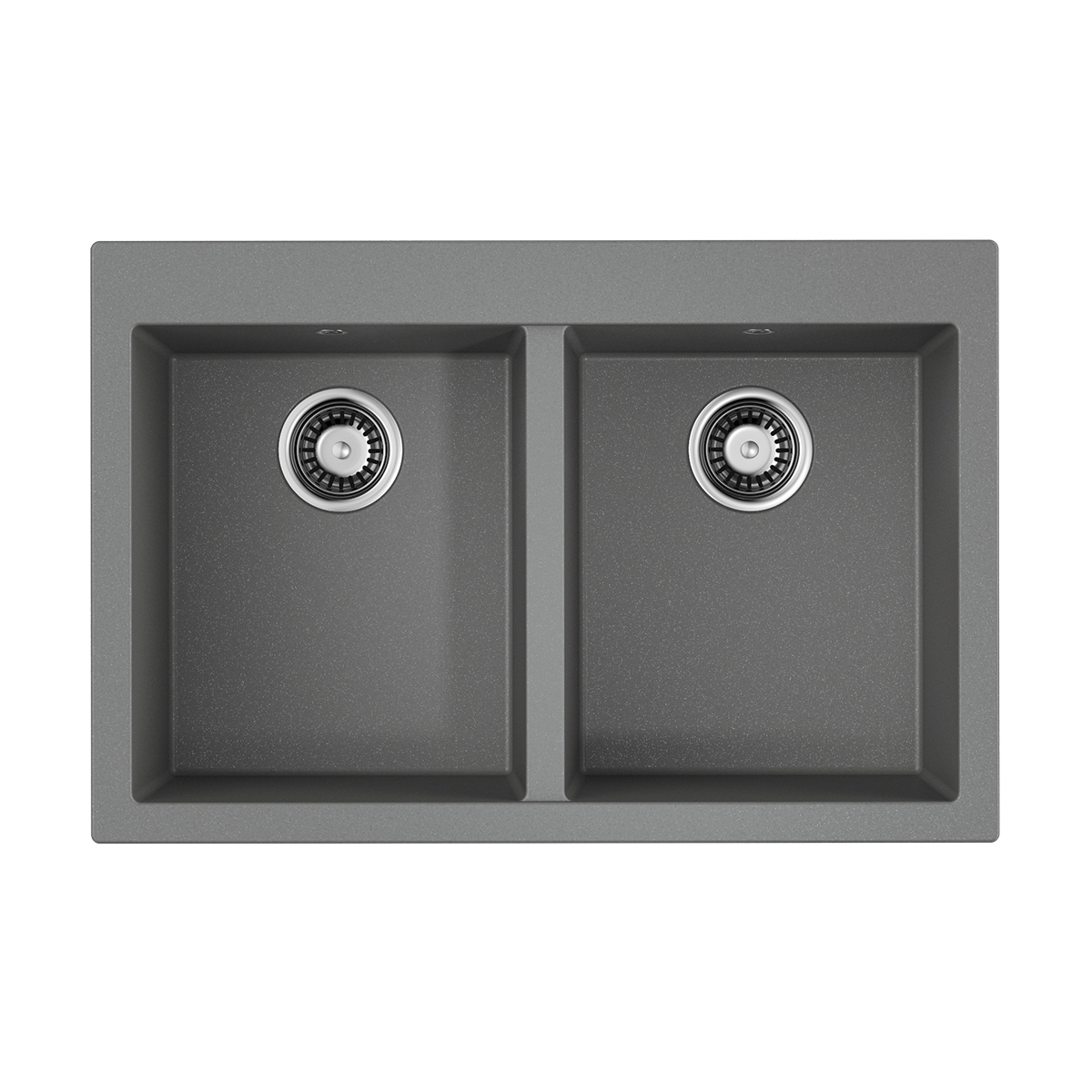 Мойка кухонная Omoikiri Bosen 80-2-GR tetogranit / leningrad grey