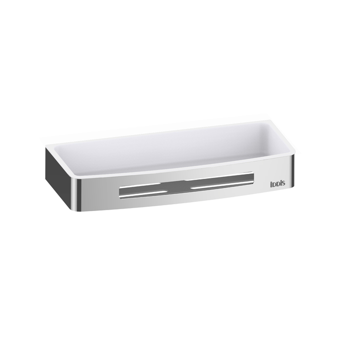 Полка Iddis Optima Home SHE10SPi44 нержавеющая сталь, хром