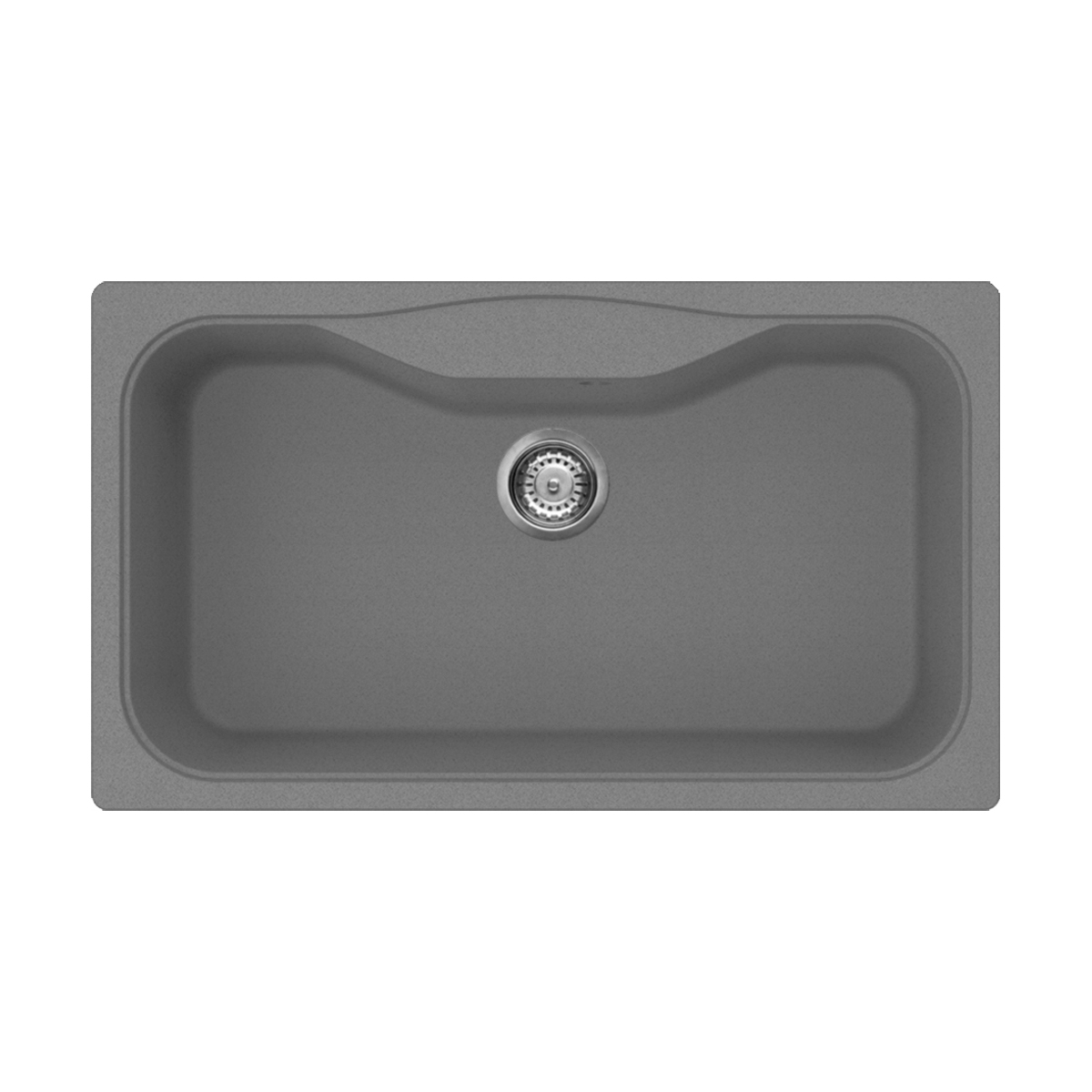 Мойка кухонная Omoikiri Maru 86-GR tetogranit / leningrad grey
