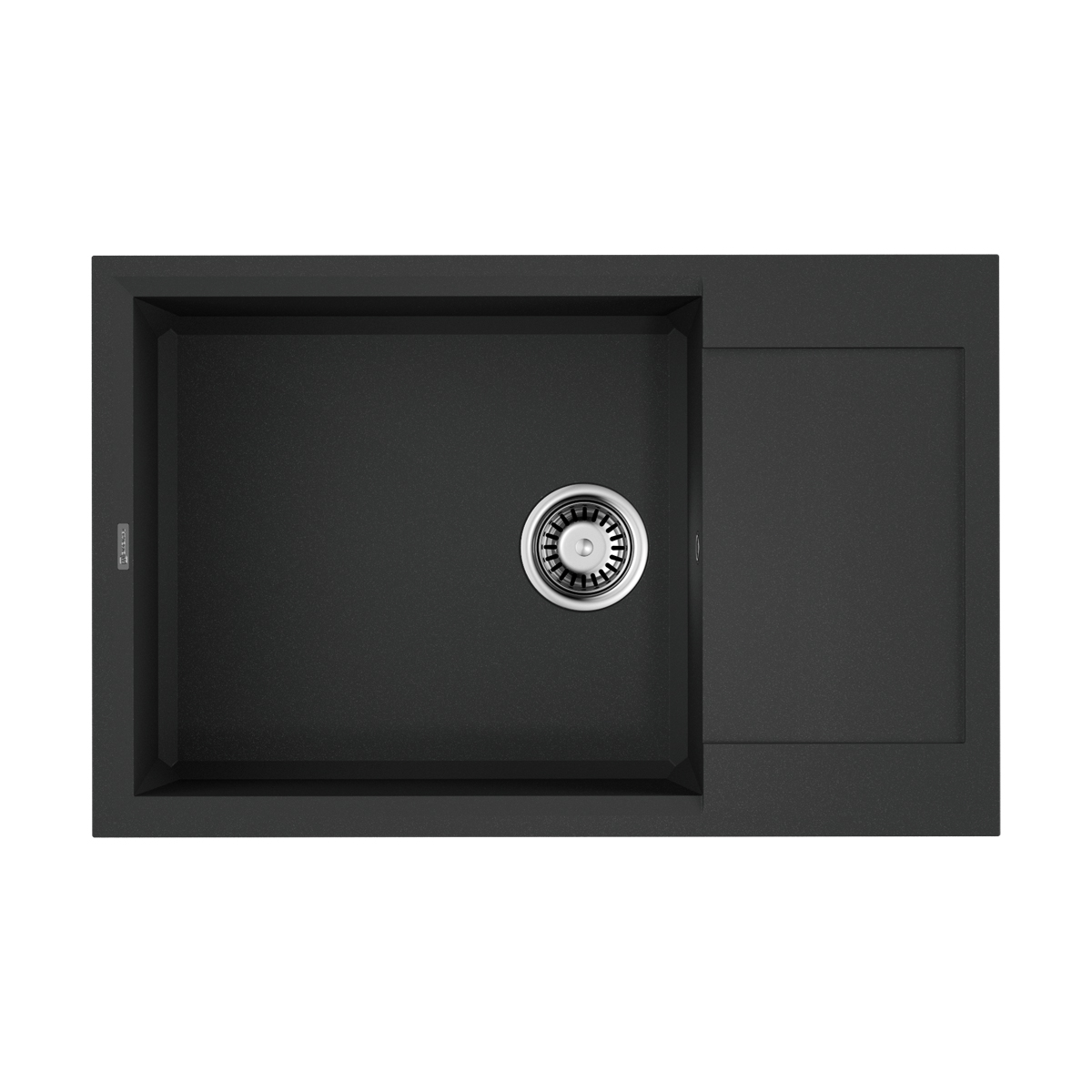 Мойка кухонная Omoikiri Sakaime 78-LB-BL tetogranit / черный