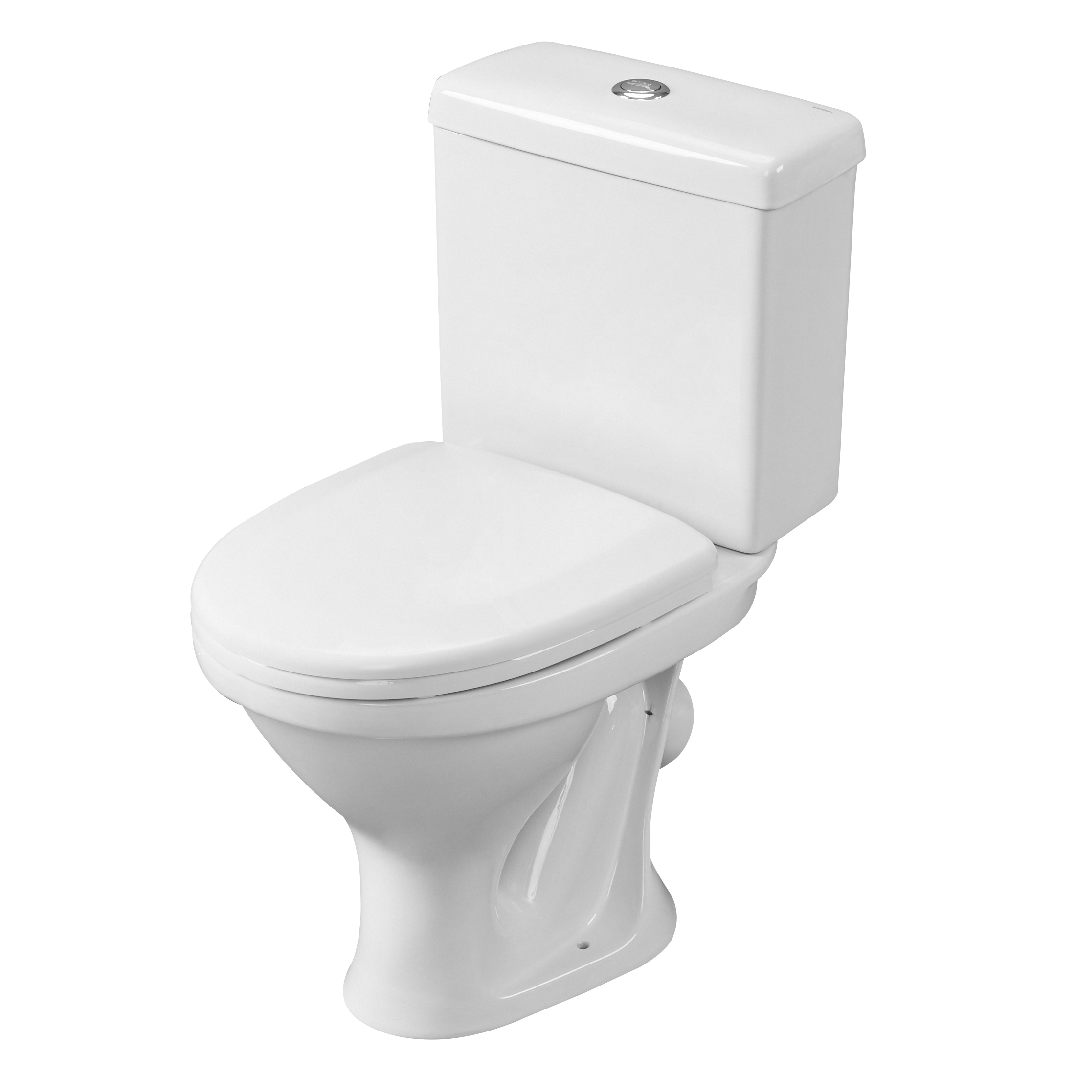 Унитаз-компакт Santeri Форвард 1.P205.2.S00.00B.F с сиденьем, белый