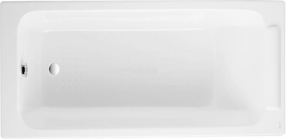 Ванна чугунная Jacob Delafon Parallel 150х70 с антискользящим покрытием, без отверстий для ручек E2946-00
