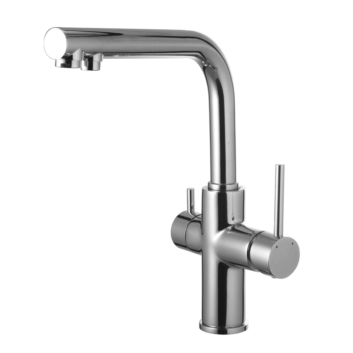 Смеситель Lemark Comfort LM3060C для кухни с подключением к фильтру с питьевой водой, хром