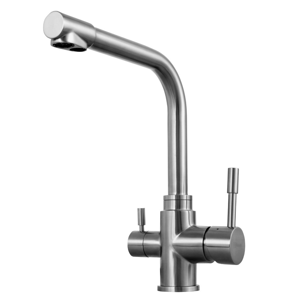 Смеситель Lemark Expert LM5061S для кухни с подключением к фильтру с питьевой водой, нержавеющая сталь