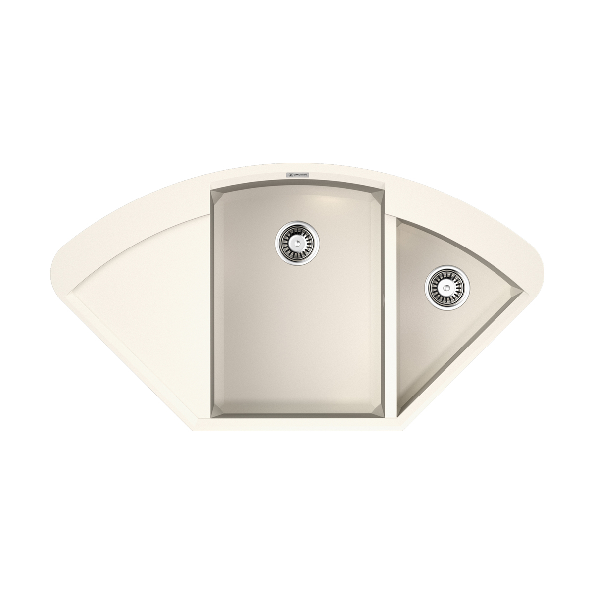 Мойка кухонная Omoikiri Sakaime 105C-WH tetogranit / белый