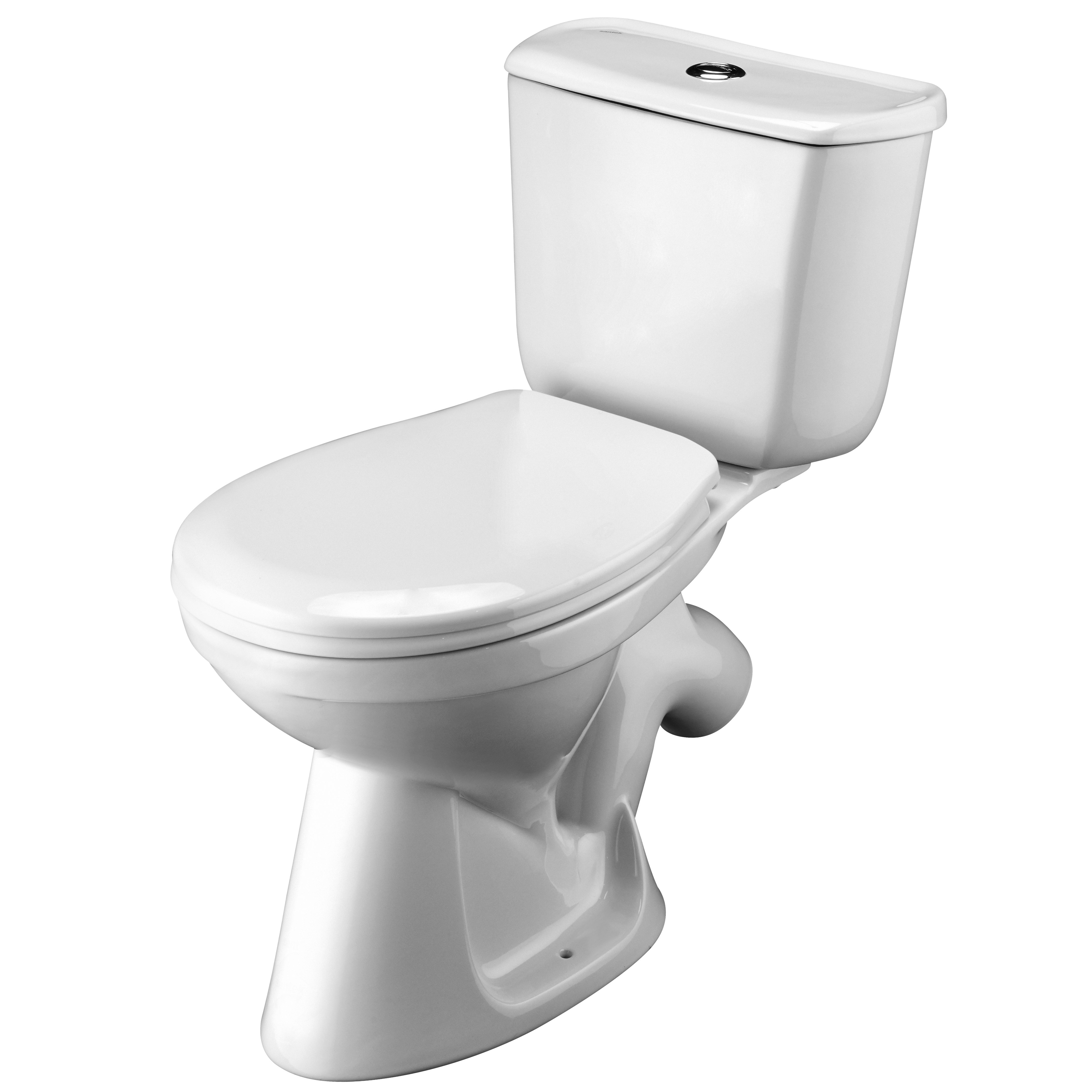 Унитаз-компакт Santek Бриз 1WH202569 с сиденьем, белый
