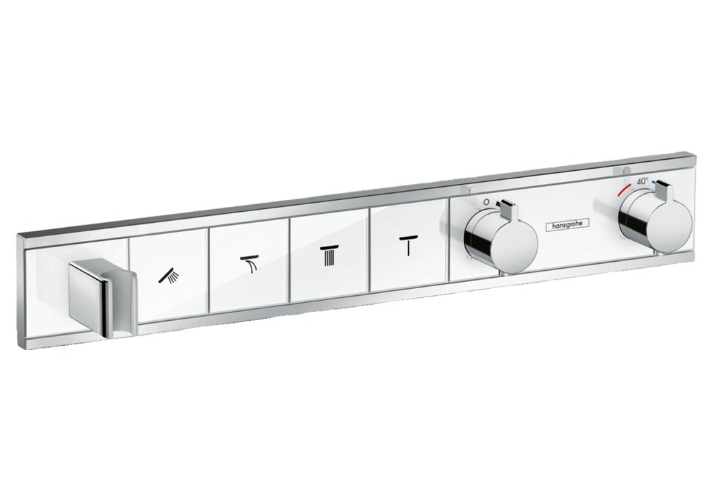 Смеситель Hansgrohe RainSelect 15357400 термостатический для душа, внешняя часть