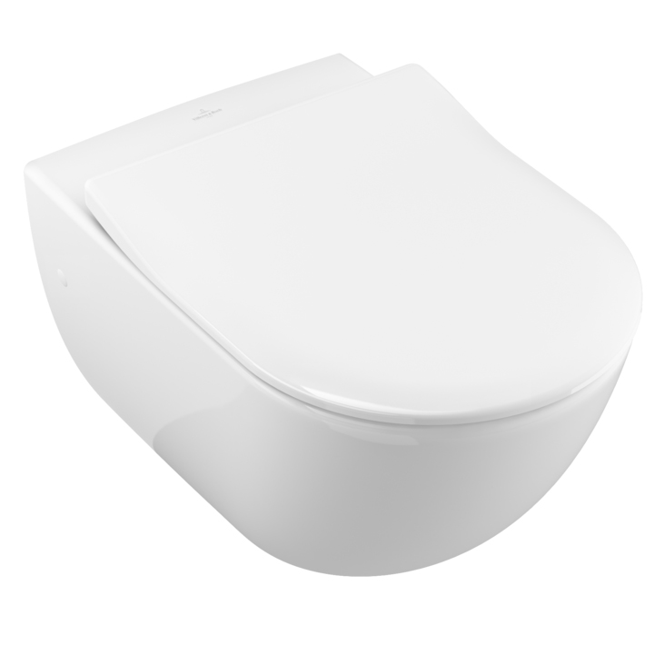 Унитаз подвесной Villeroy & Boch Subway CeramicPlus 660010R1 без сиденья, альпийский белый